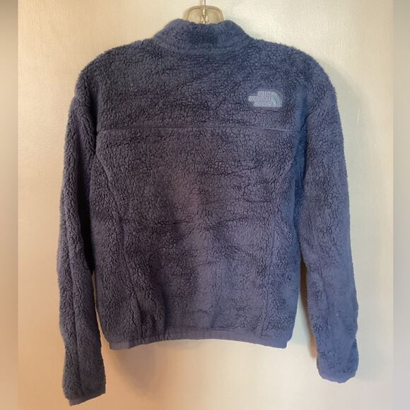 THE NORTH FACE SIZE XS BLUE GROVELAND SHERPA JACKET FLUFFY  FA21 - Picture 3 of 10